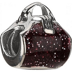 chamilia glitter purse bead